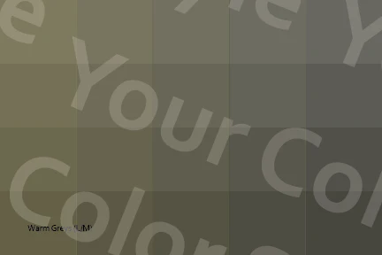 Light to Medium Warm Greys - Color Palette Postcard