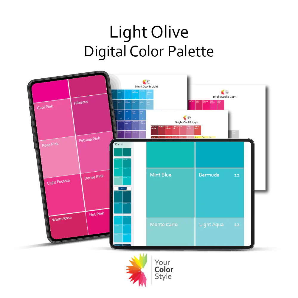 Olive Skin Tone Digital Color Palette - Image 3