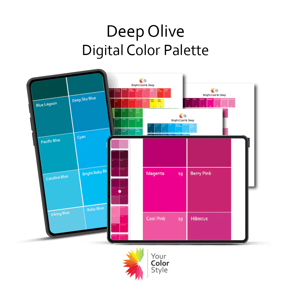 Olive Skin Tone Digital Color Palette - Image 4