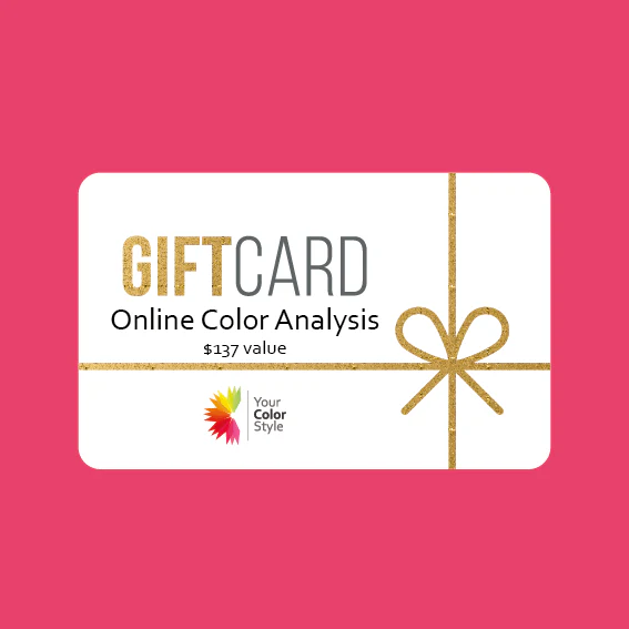 Online Color Analysis Gift Card