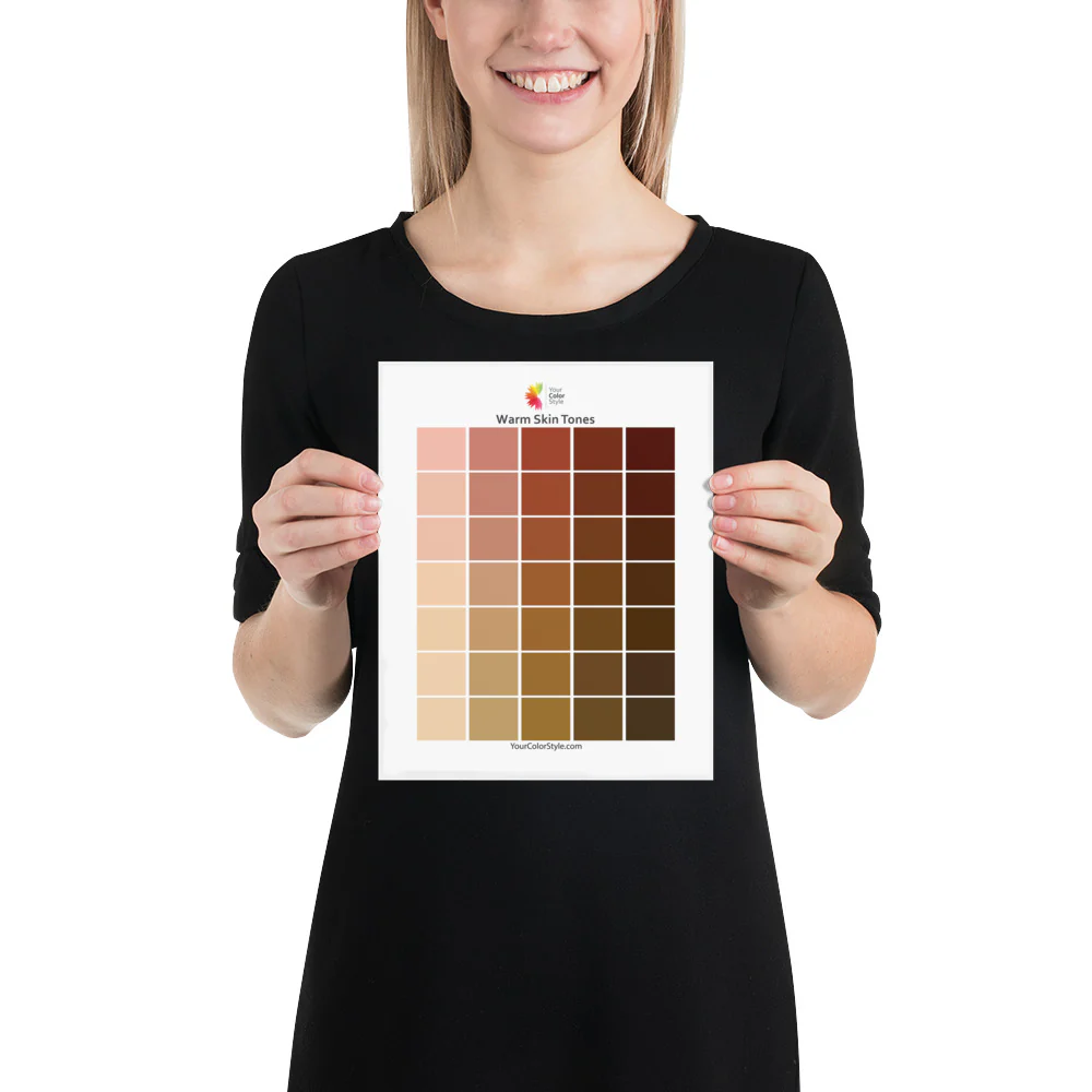Warm Skin Tones Chart - Image 3